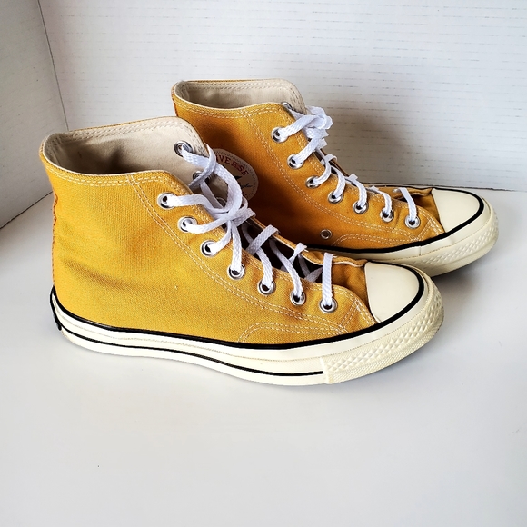 Converse Chuck Taylor Hi Top Sneakers In Sunflower size M4.5 or W6.5 - Picture 2 of 7